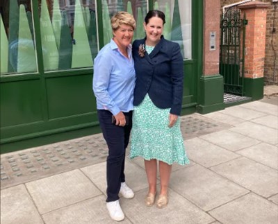 Clare Balding visits Bassett House School 