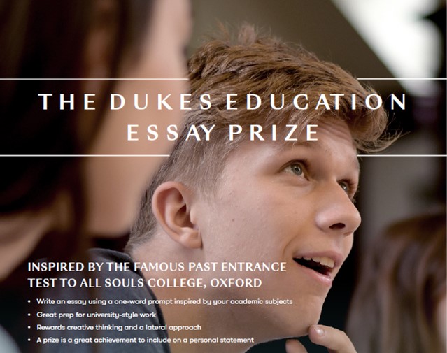 The Dukes Essay Prize 2022 is now open 