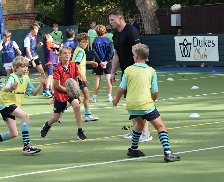 Rugby World Cup event at Broomwood Prep - Boys